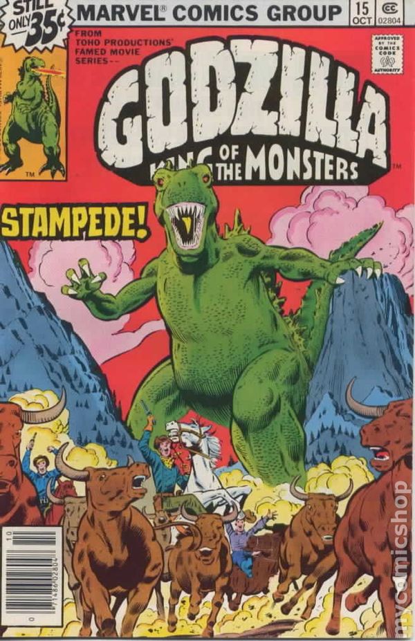 Godzilla 1977 Marvel Comic Books Godzilla 1977 Marvel Comic Books