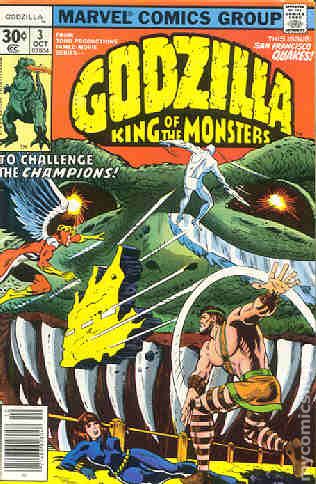 Godzilla 1977 Marvel Comic Books Godzilla 1977 Marvel Comic Books