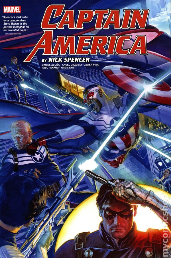 thumbnail image 2 of Captain America By Nick Spencer Omnibus #2 Regular Cover HC – Marvel Comics (Sealed) 2 of 3