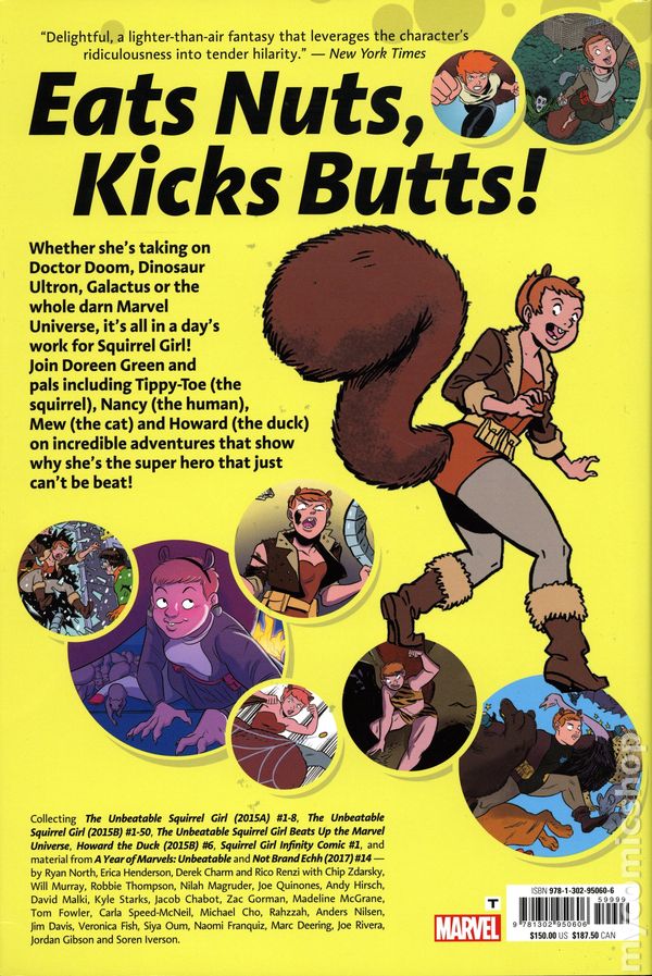 thumbnail image 2 of The Unbeatable Squirrel Girl: Squirrel Meets World – Hardcover By Shannon & Dean Hale – GOOD Condition 2 of 6