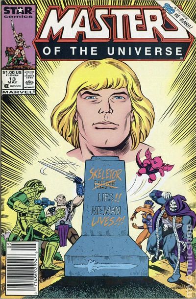 Masters Of The Universe 1986 Marvel Star Comics Comic Books