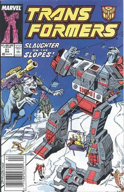 Transformers (1984 Marvel) comic books