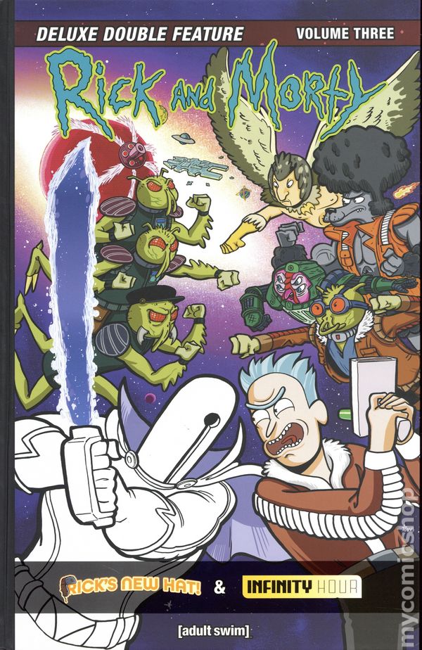 Rick And Morty Deluxe Double Feature HC 2023 Oni Press Comic Books