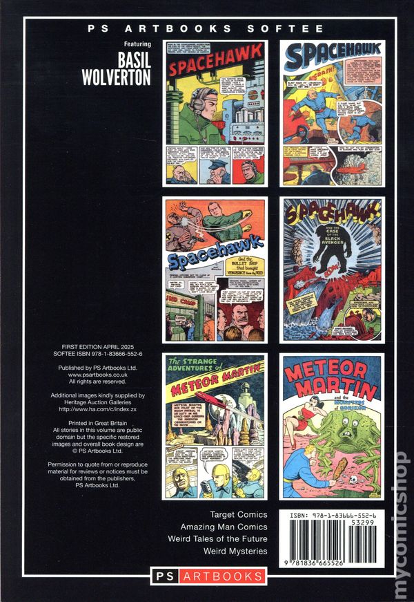 フル Golden Age Classics Softee: The Black Terror TPB (2024 PS