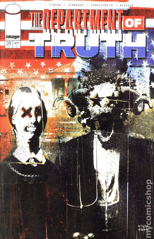 Is Departmentff The Department of Truth comic books issue 39