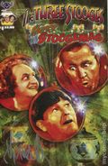 Three Stooges Merry Stoogemas Signed Wheatley Cvr