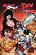 Harley Quinn X Elvira (2025 Dynamite) 1B