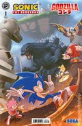 Sonic the Hedgehog X Godzilla (2026 IDW) 1C