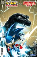 Sonic the Hedgehog X Godzilla (2026 IDW) 1D
