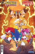 Sonic the Hedgehog X Godzilla (2026 IDW) 2A